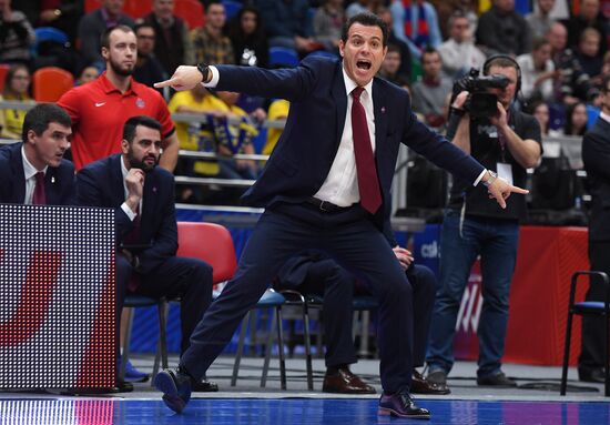 Basketball. Euroleague. CSKA vs. Maccabi