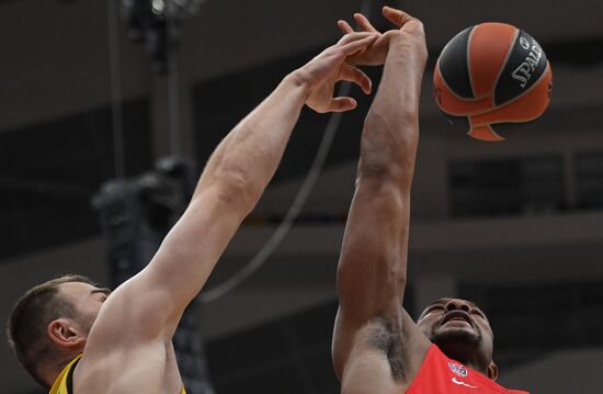 Basketball. Euroleague. CSKA vs. Maccabi