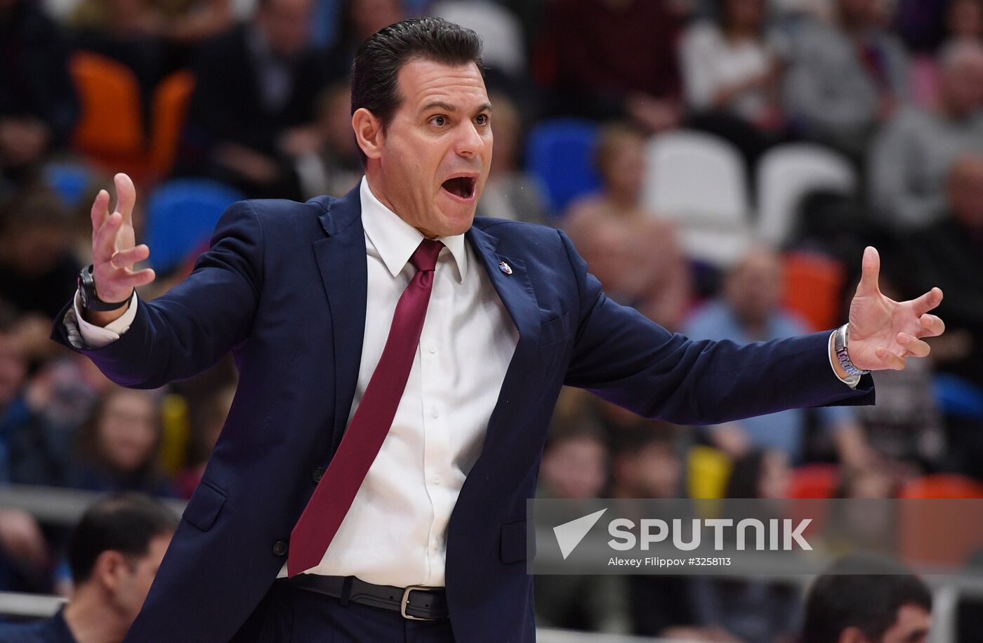 Basketball. Euroleague. CSKA vs. Maccabi