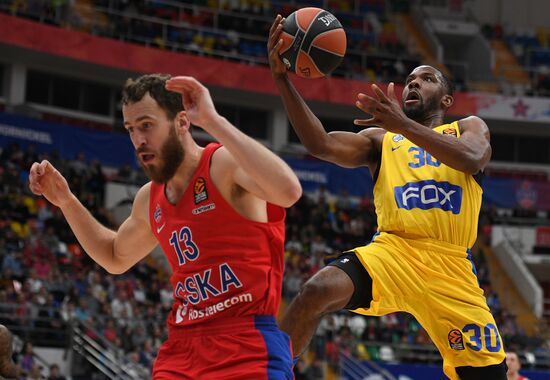 Basketball. Euroleague. CSKA vs. Maccabi
