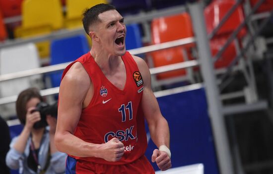 Basketball. Euroleague. CSKA vs. Maccabi