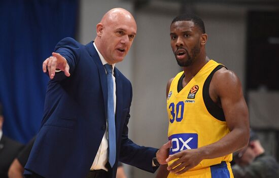 Basketball. Euroleague. CSKA vs. Maccabi