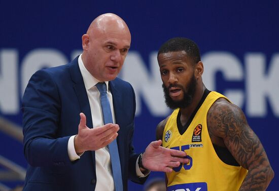 Basketball. Euroleague. CSKA vs. Maccabi