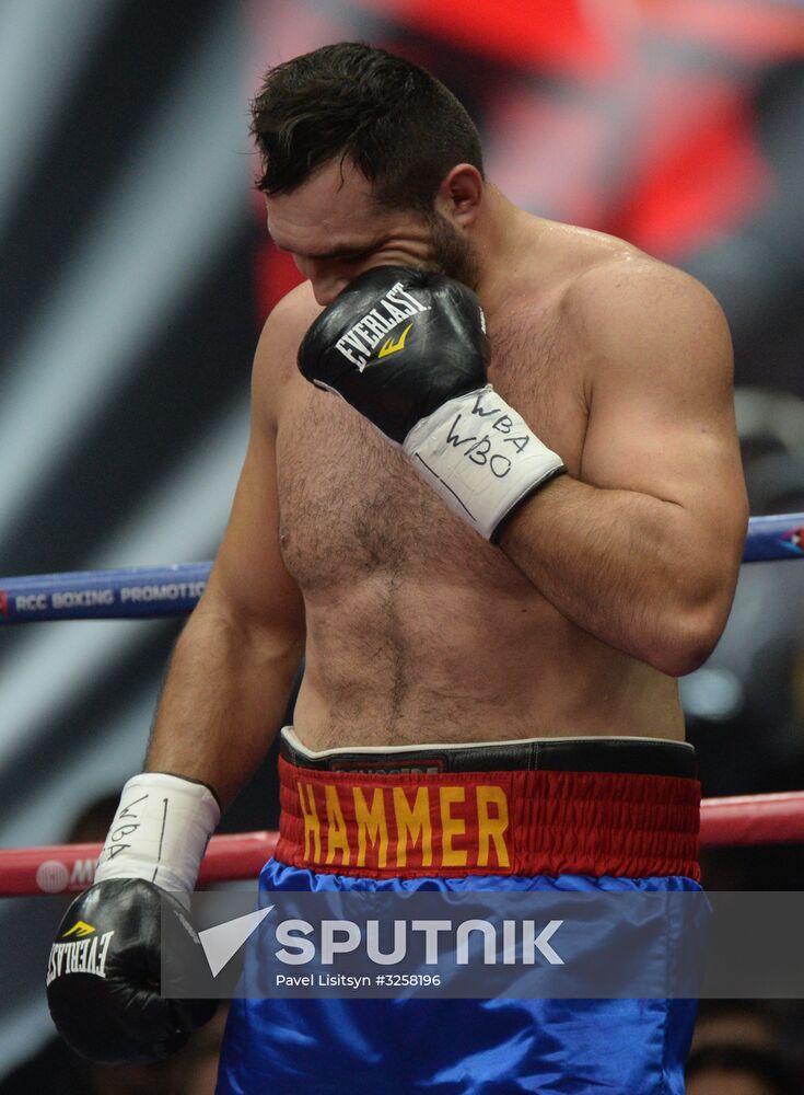 Boxing Alexander Povetin vs.Christian Hammer