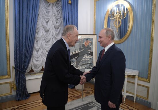 President Putin wished happy 85th birthday to People's Artist of the USSR composer Rodion Shchedrin