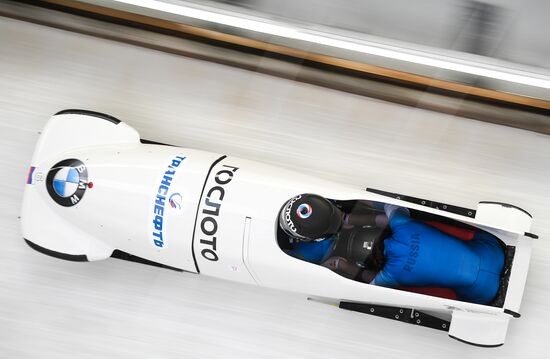 Bobsleigh. IBSF European championship. Women