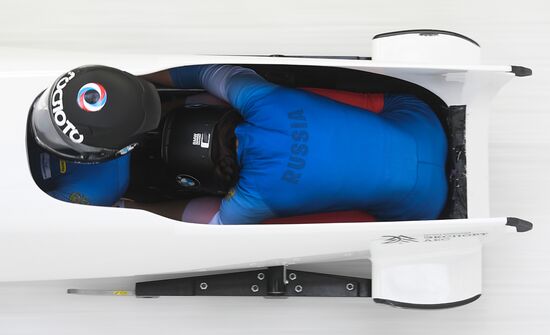 Bobsleigh. IBSF European championship. Women