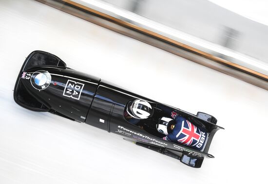 Bobsleigh. IBSF European championship. Women