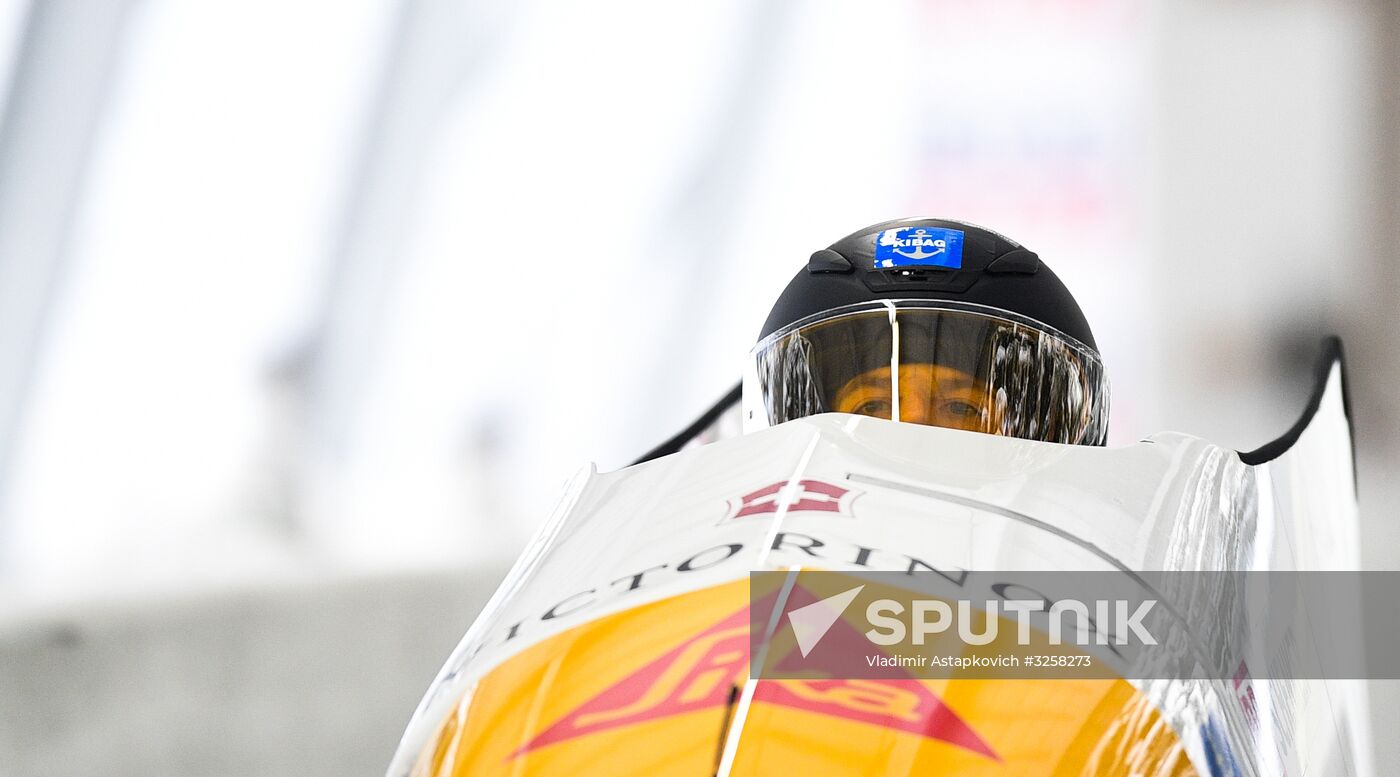 Bobsleigh. IBSF European championship. Women