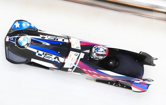 Bobsleigh. IBSF European championship. Women