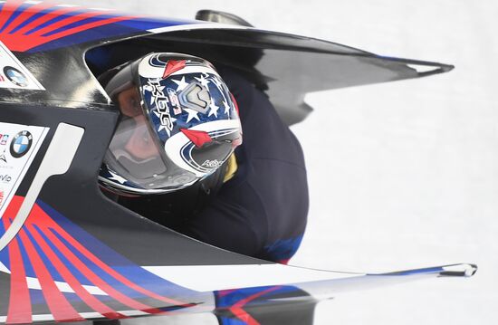 Bobsleigh. IBSF European championship. Women