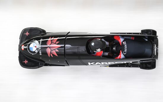 Bobsleigh. IBSF European championship. Women