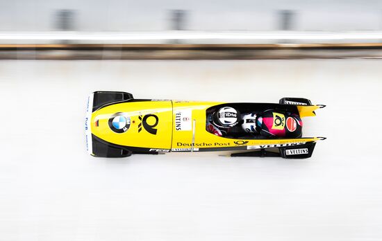 Bobsleigh. IBSF European championship. Women