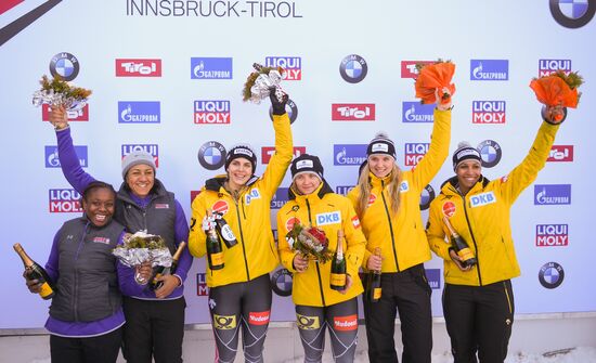 Bobsleigh. IBSF European championship. Women