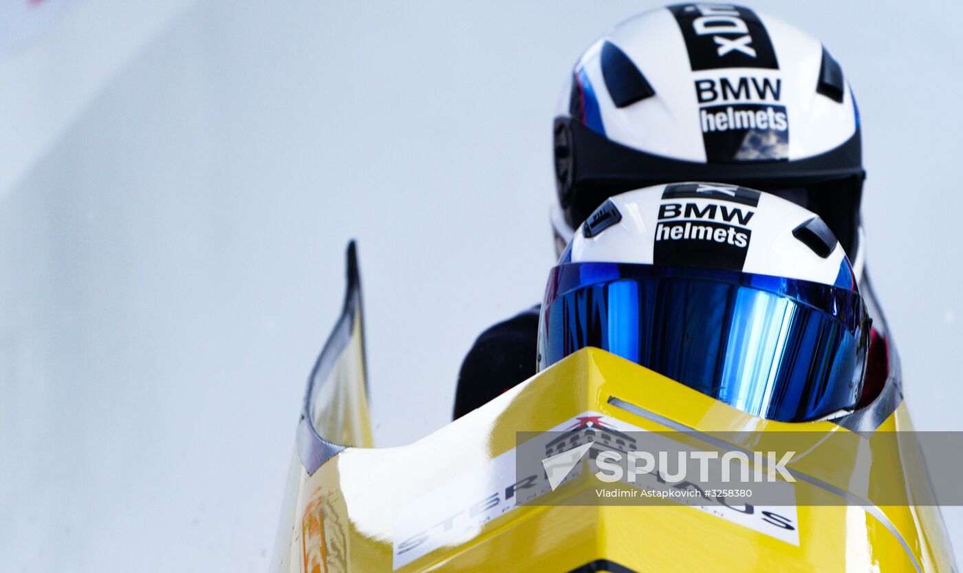Bobsleigh. IBSF European championship. Women