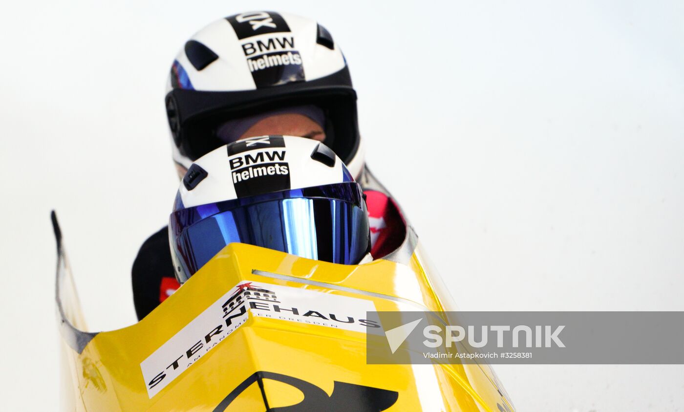 Bobsleigh. IBSF European championship. Women