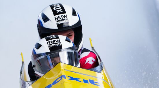Bobsleigh. IBSF European championship. Women