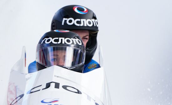 Bobsleigh. IBSF European championship. Women