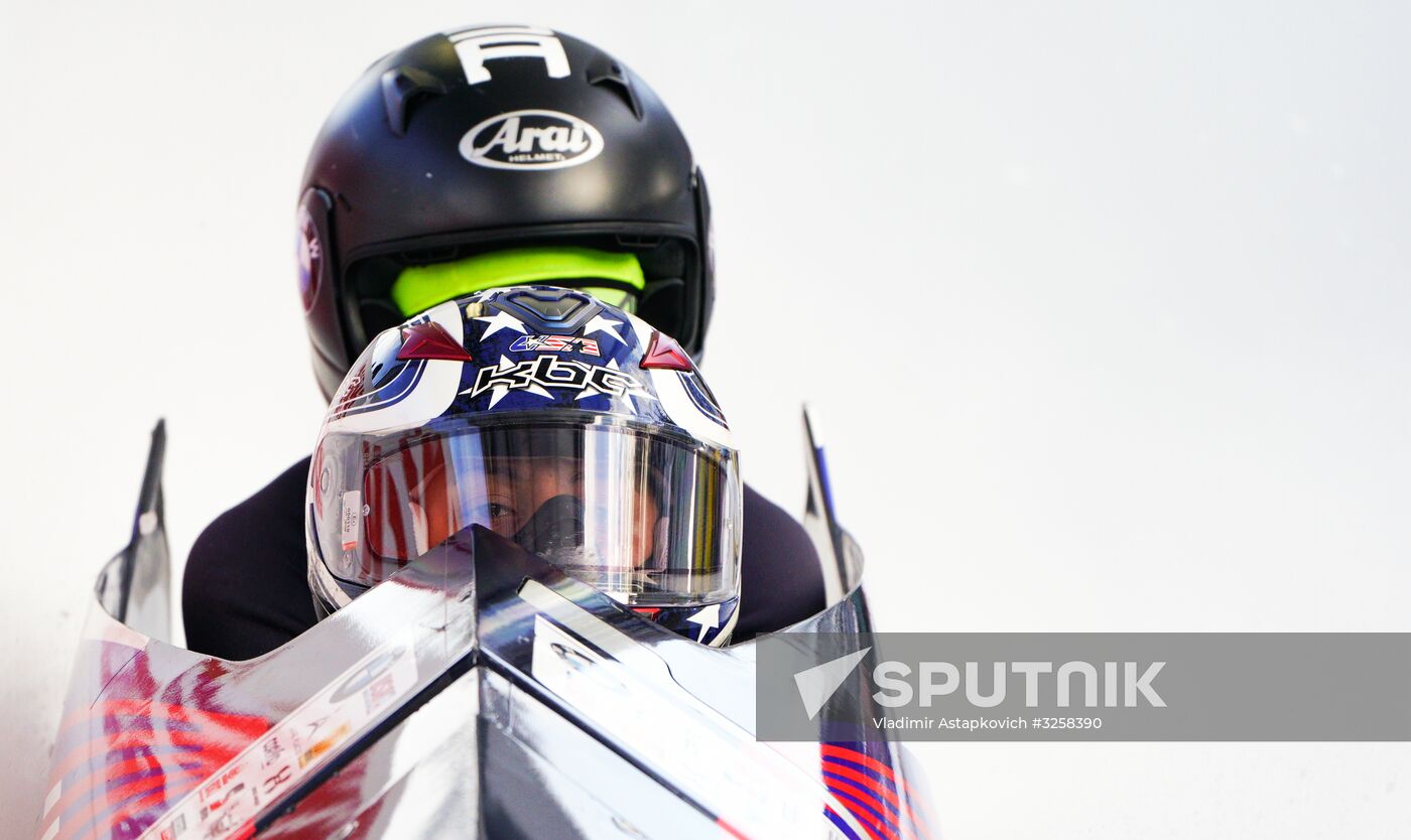 Bobsleigh. IBSF European championship. Women