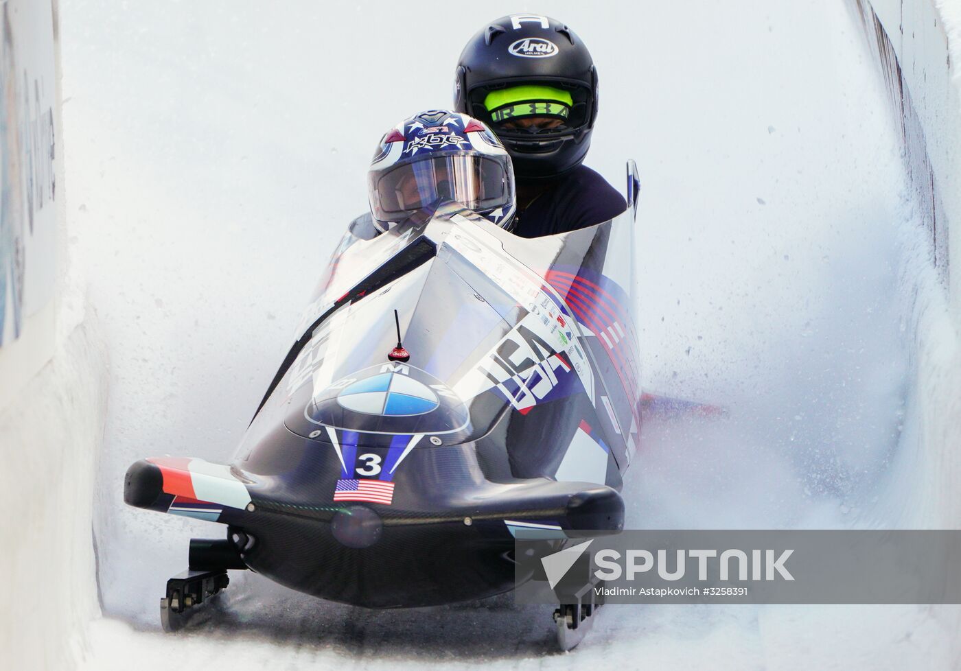 Bobsleigh. IBSF European championship. Women