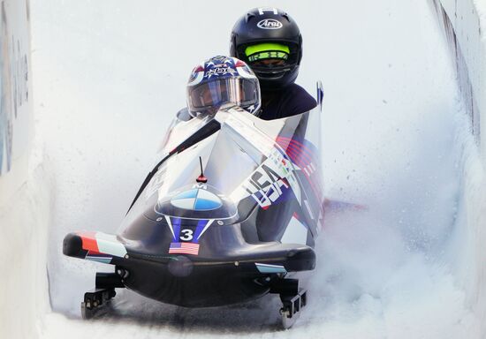 Bobsleigh. IBSF European championship. Women