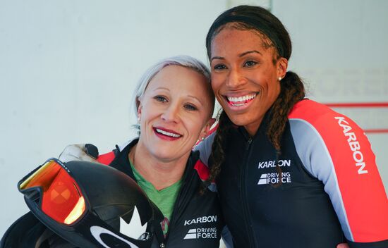 Bobsleigh. IBSF European championship. Women