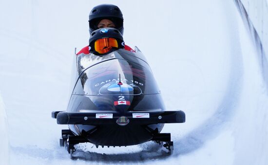 Bobsleigh. IBSF European championship. Women