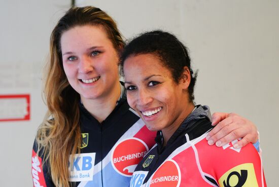 Bobsleigh. IBSF European championship. Women