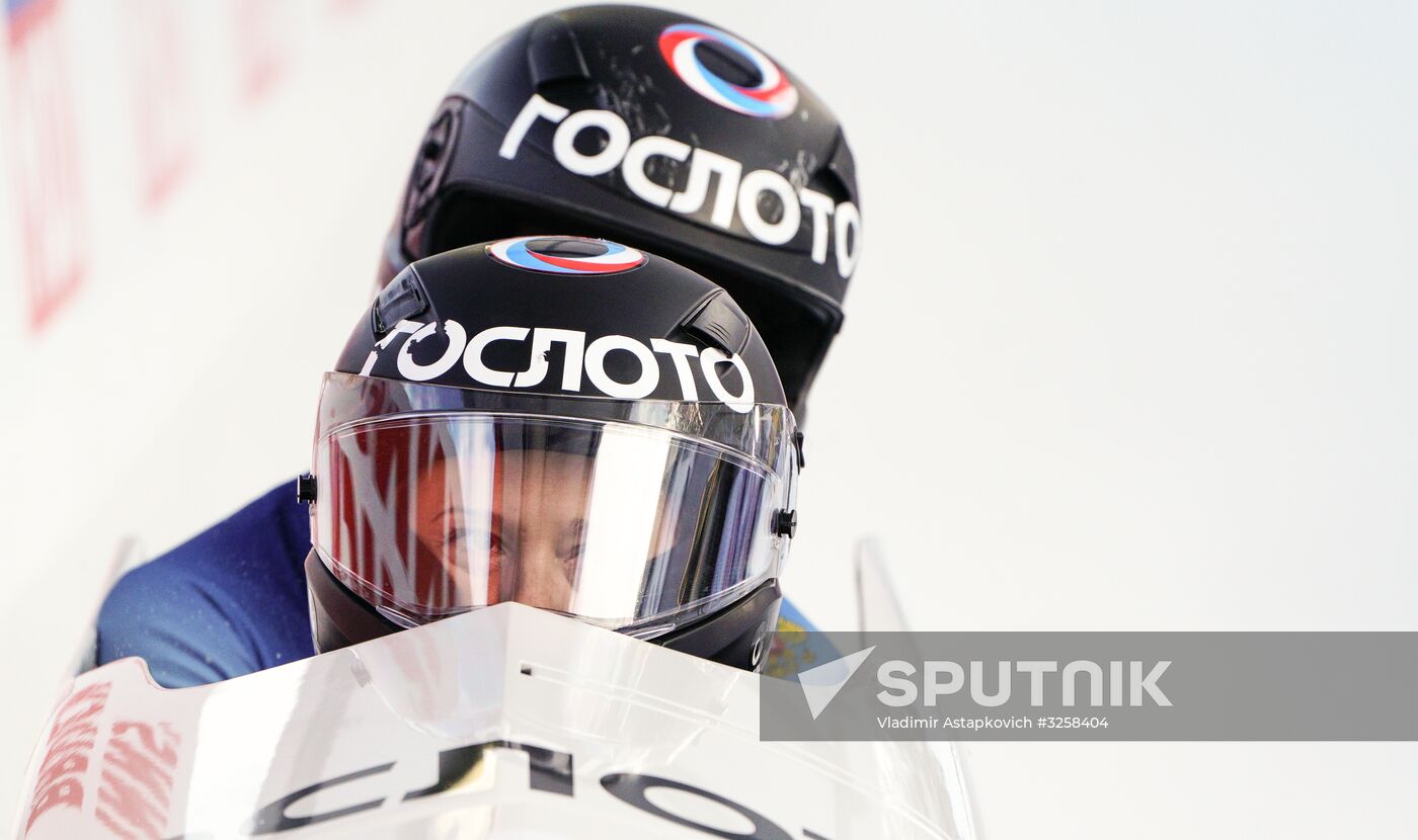 Bobsleigh. IBSF European championship. Women