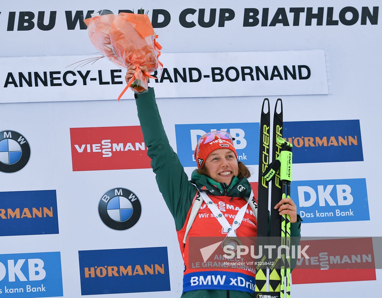 BMW IBU World Cup Biathlon 3. Women's pursuit