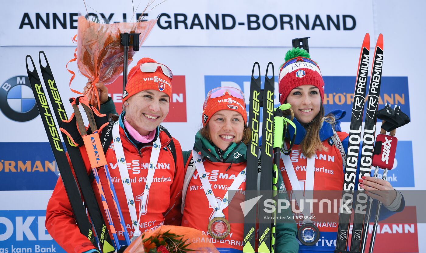 BMW IBU World Cup Biathlon 3. Women's pursuit