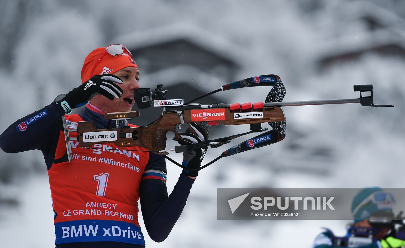 BMW IBU World Cup Biathlon 3. Women's pursuit