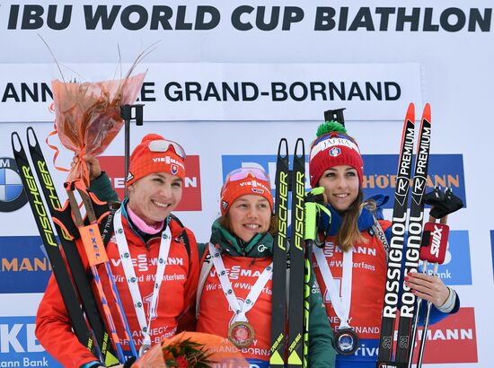 BMW IBU World Cup Biathlon 3. Women's pursuit