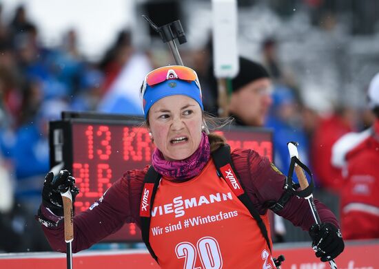 BMW IBU World Cup Biathlon 3. Women's pursuit