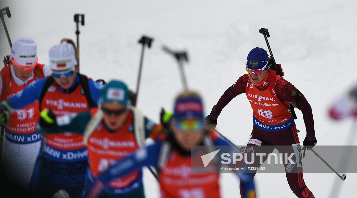 BMW IBU World Cup Biathlon 3. Women's pursuit