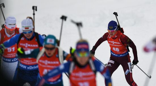 BMW IBU World Cup Biathlon 3. Women's pursuit