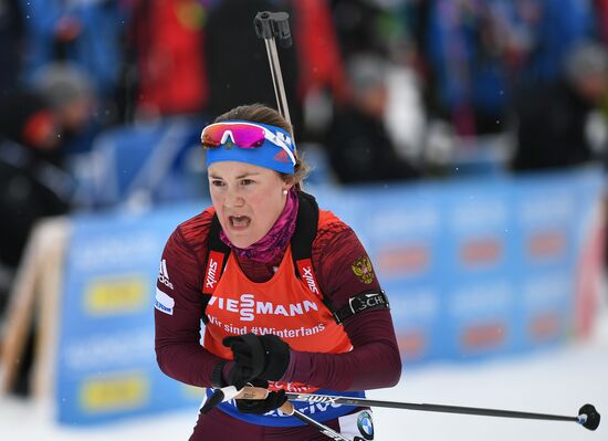 BMW IBU World Cup Biathlon 3. Women's pursuit