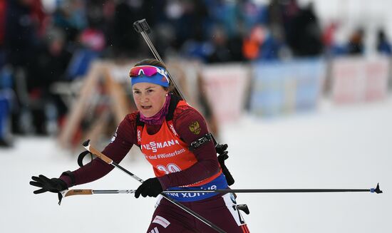 BMW IBU World Cup Biathlon 3. Women's pursuit