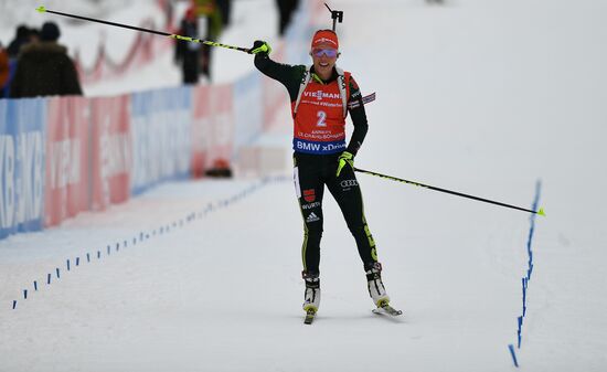 BMW IBU World Cup Biathlon 3. Women's pursuit