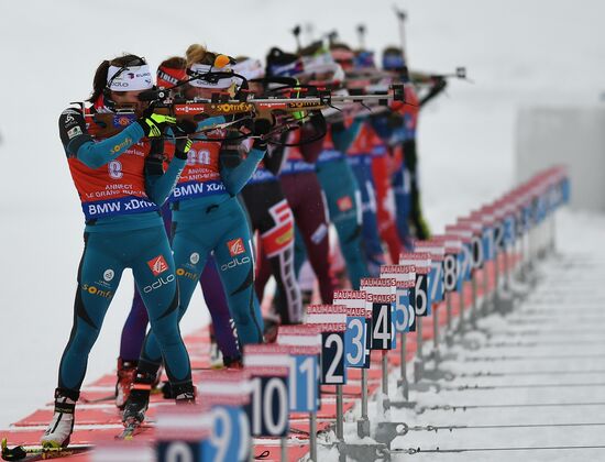 BMW IBU World Cup Biathlon 3. Women's pursuit