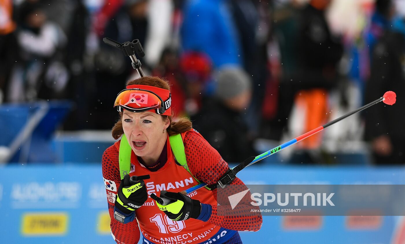 BMW IBU World Cup Biathlon 3. Women's pursuit