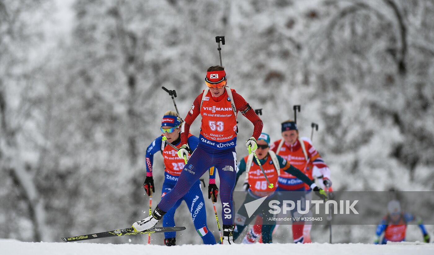 BMW IBU World Cup Biathlon 3. Women's pursuit