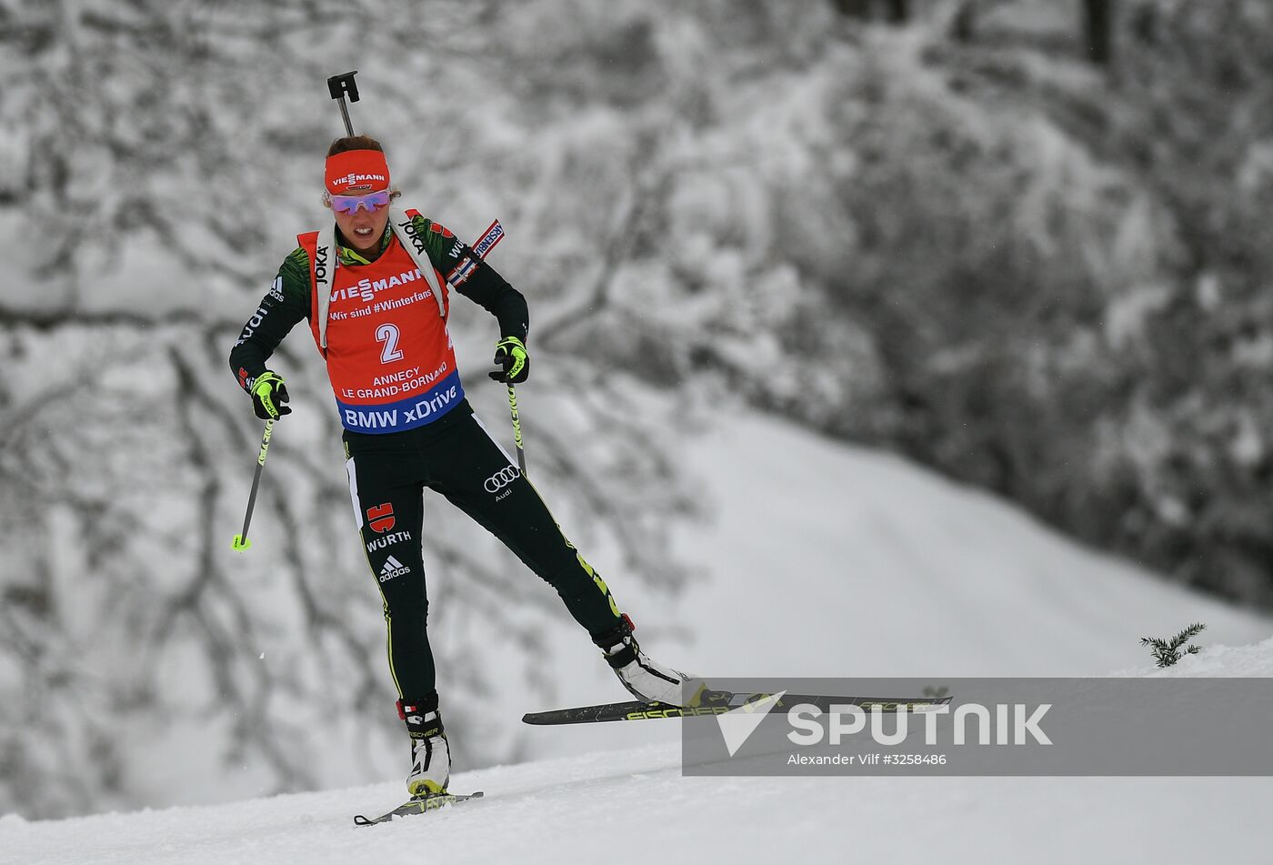 BMW IBU World Cup Biathlon 3. Women's pursuit