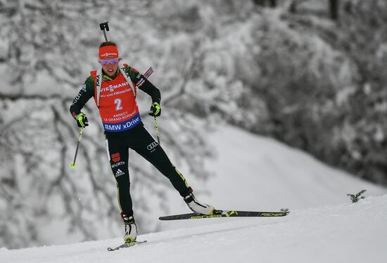 BMW IBU World Cup Biathlon 3. Women's pursuit