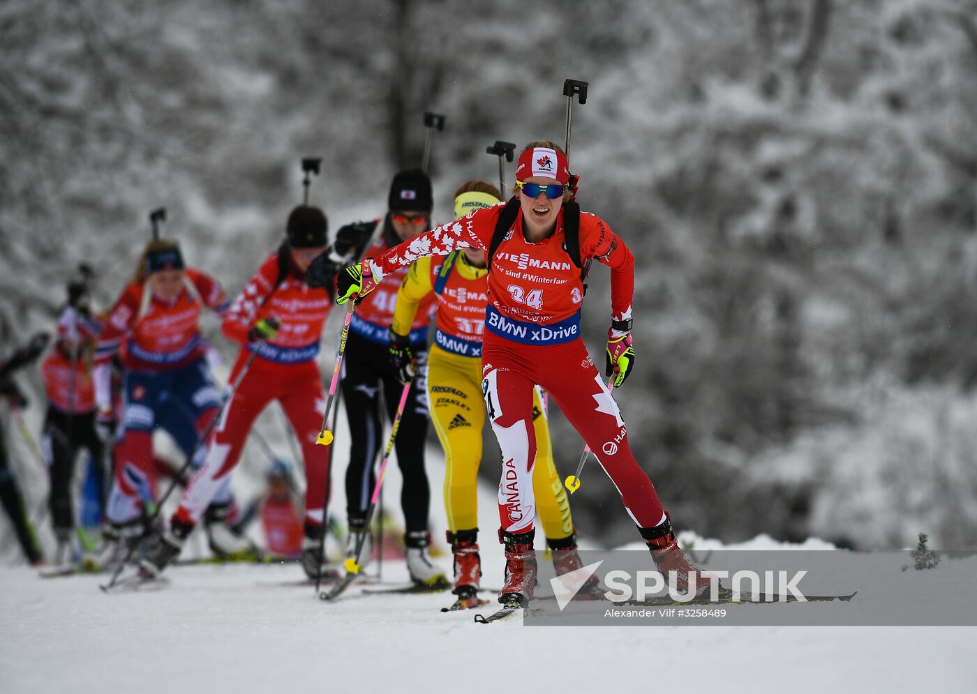 BMW IBU World Cup Biathlon 3. Women's pursuit