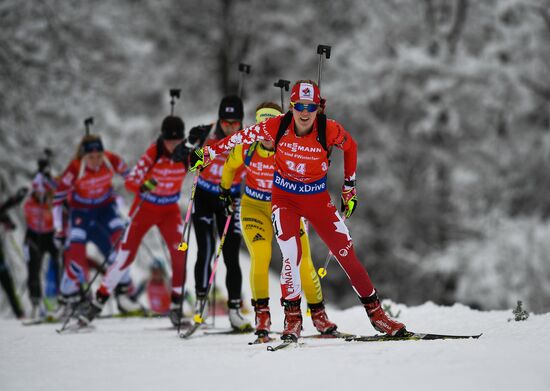 BMW IBU World Cup Biathlon 3. Women's pursuit
