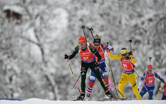 BMW IBU World Cup Biathlon 3. Women's pursuit