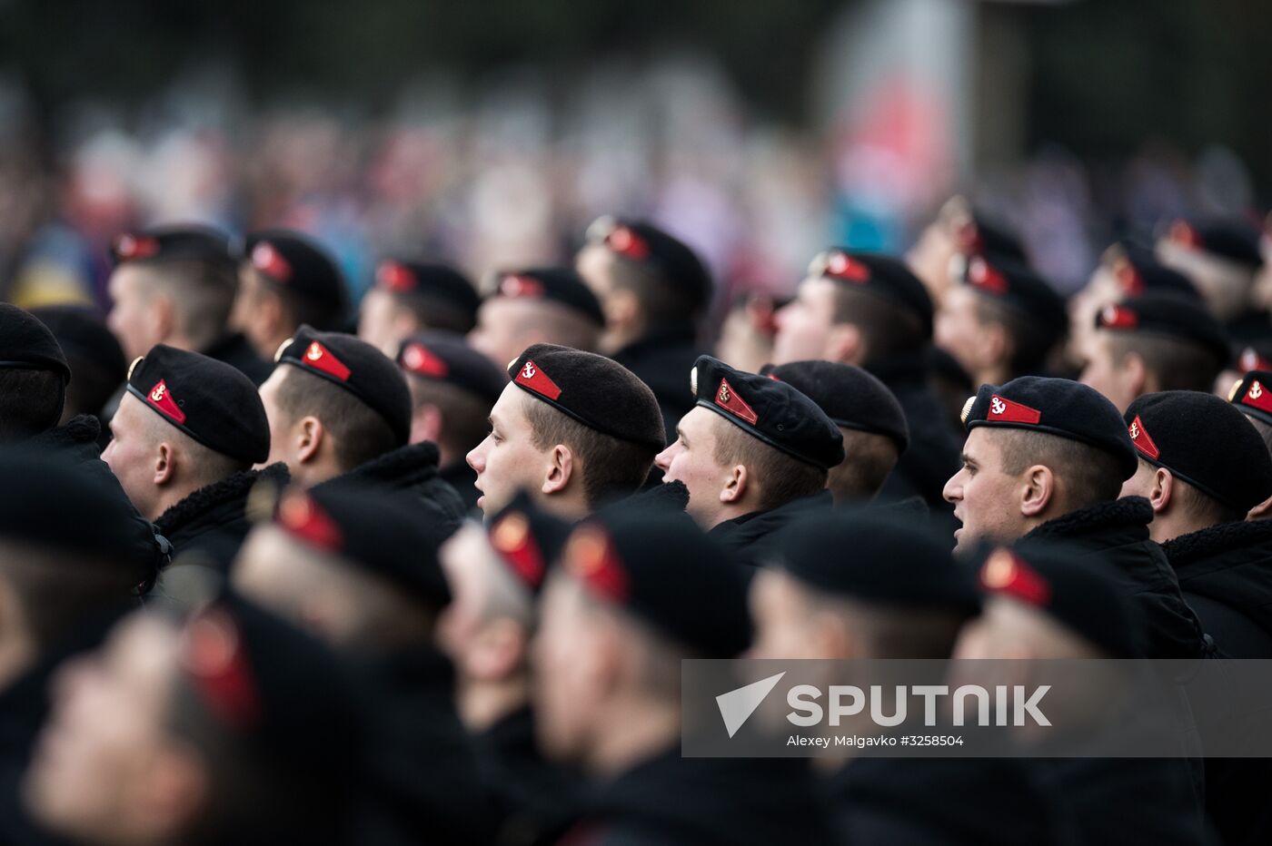 Fiftieth anniversary of the Black Sea Fleet's detached marine brigade