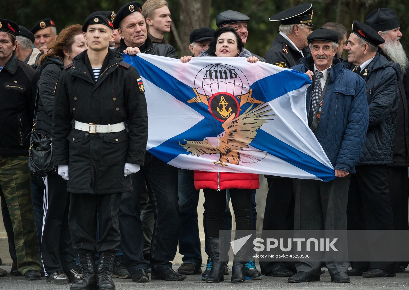 Fiftieth anniversary of the Black Sea Fleet's detached marine brigade