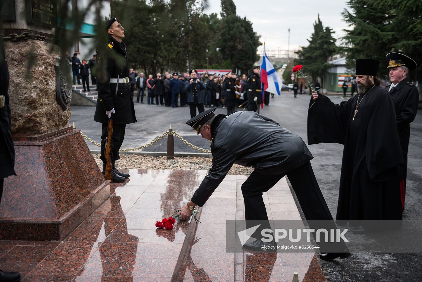 Fiftieth anniversary of the Black Sea Fleet's detached marine brigade